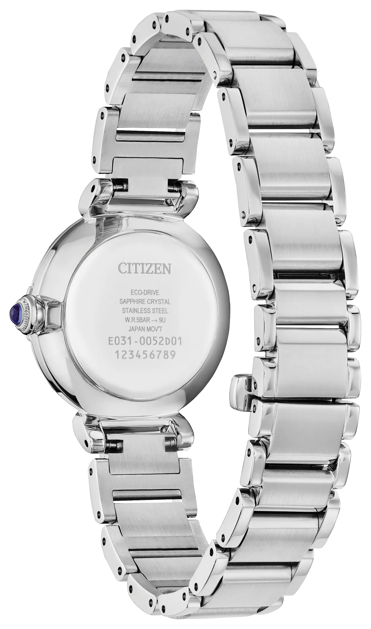 Citizen L Mae Blue Dial Stainless Steel Bracelet EM1060-87L | CITIZEN
